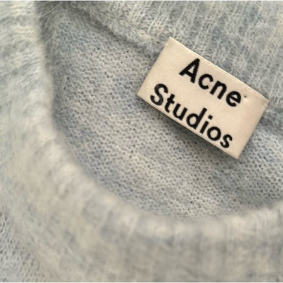 Acne Studios blue mohair sweater - Picture 7 of 8